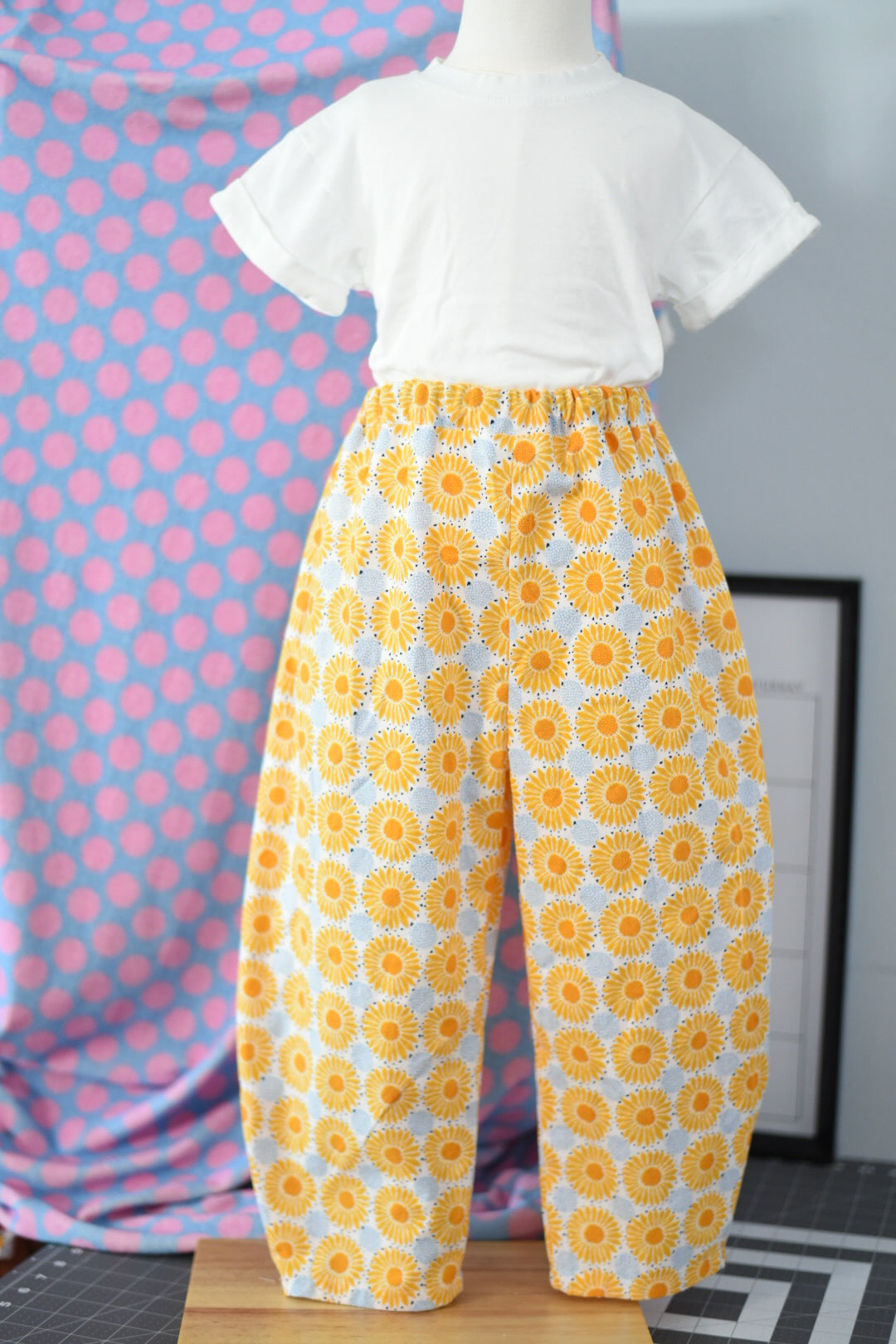 Kachi☀️Barrel Pants☀️ -🌻 Girasoles