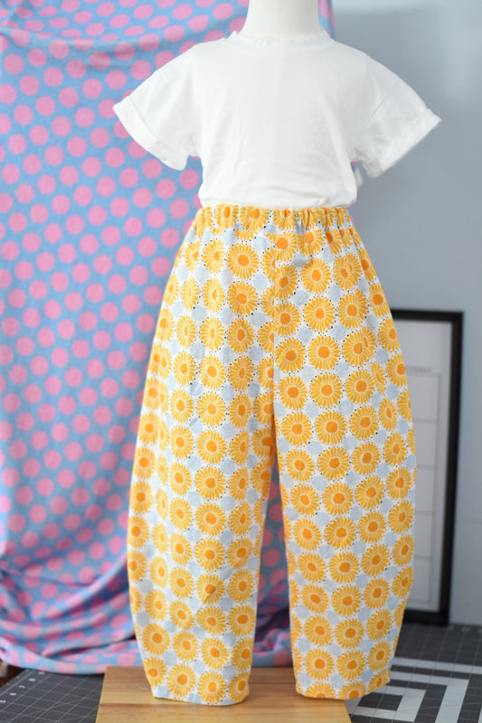 Kachi☀️Barrel Pants☀️ -🌻 Girasoles