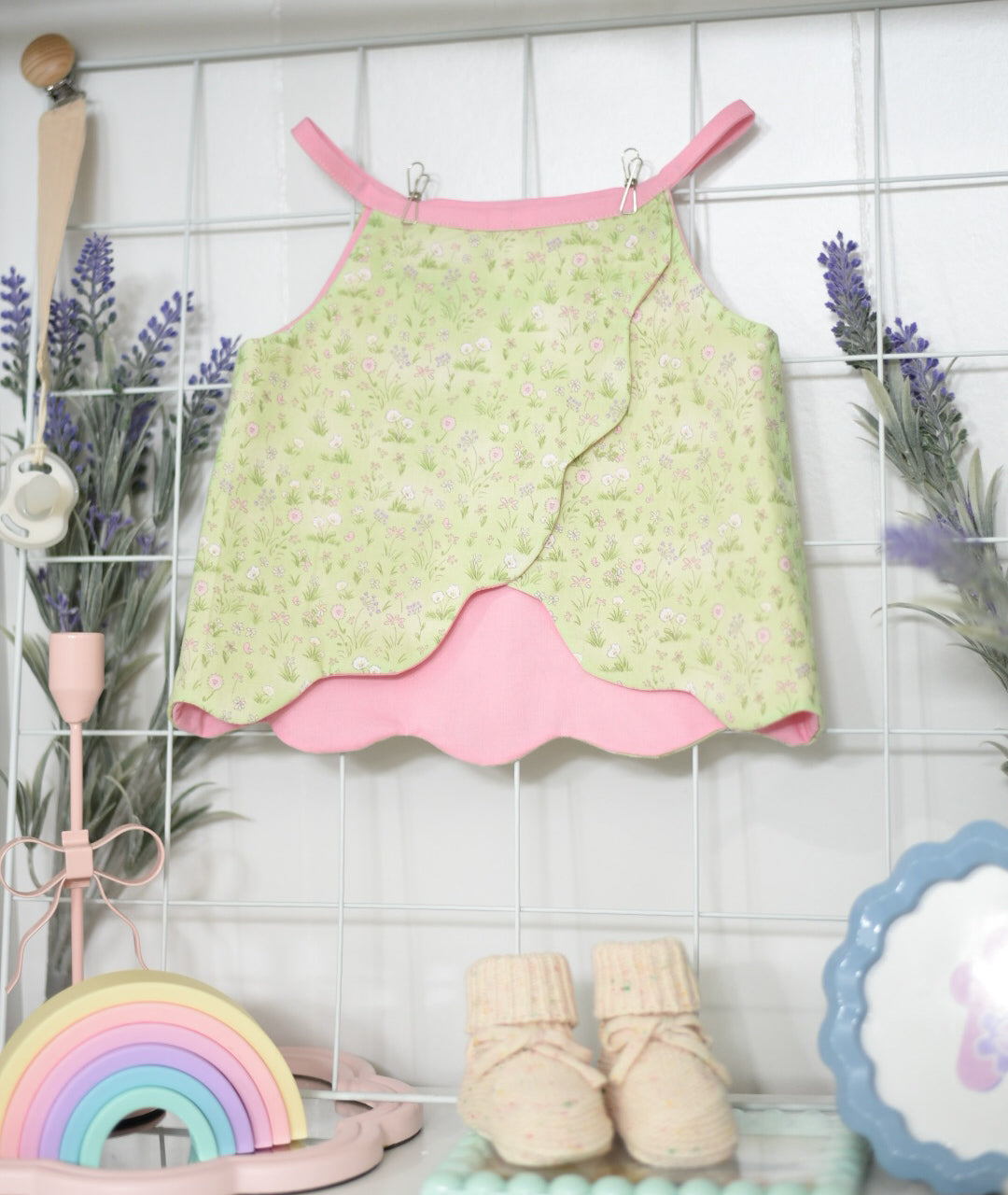 Valentina TOP -- Floral Verde🌸