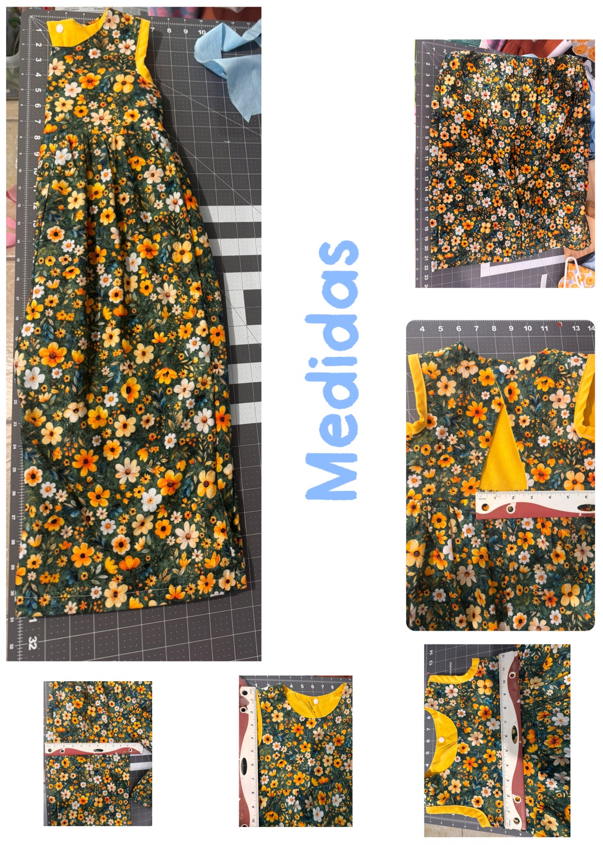 Elena Romper - Verde Floral 🌼