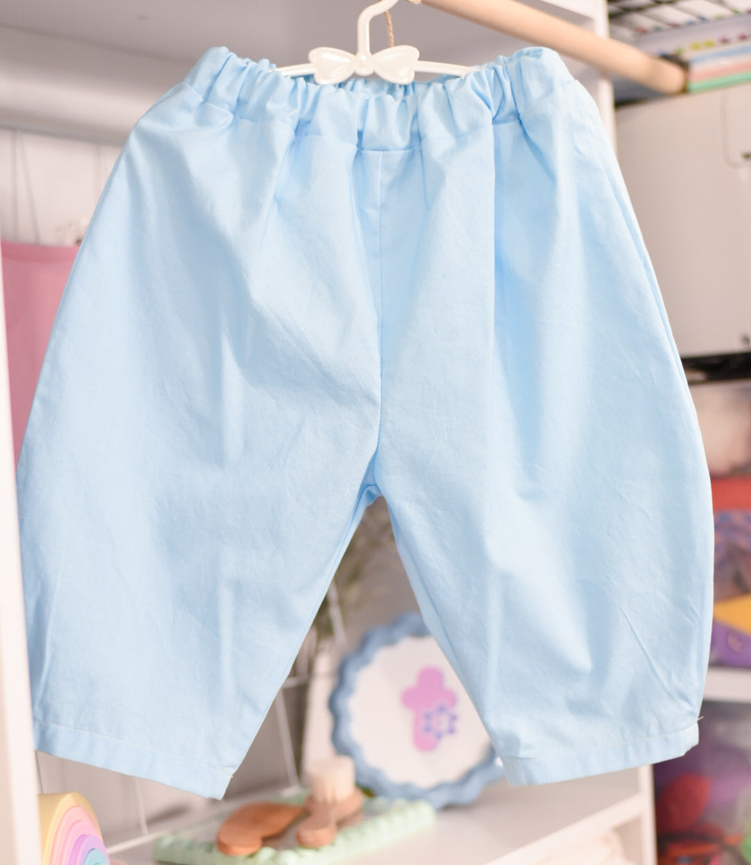 Kachi☀️Barrel Pants☀️ -🩵 Azul cielo