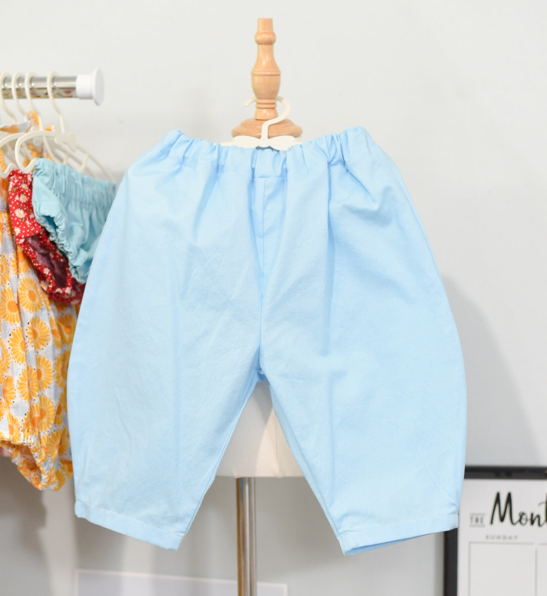 Kachi☀️Barrel Pants☀️ -🩵 Azul cielo