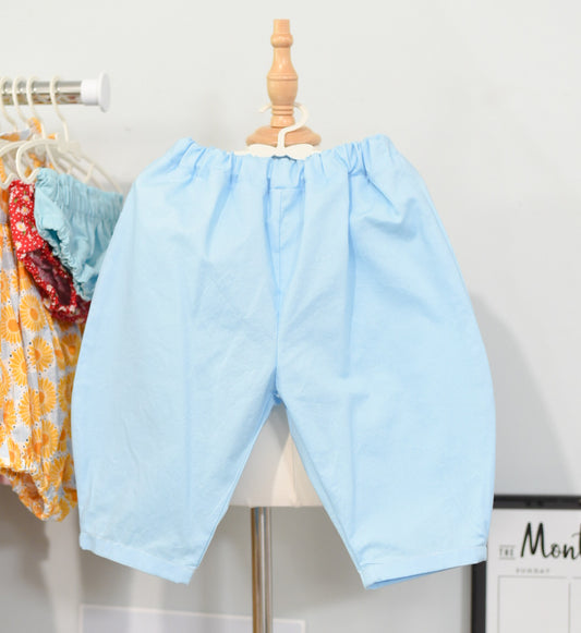 Kachi☀️Barrel Pants☀️ -🩵 Azul cielo